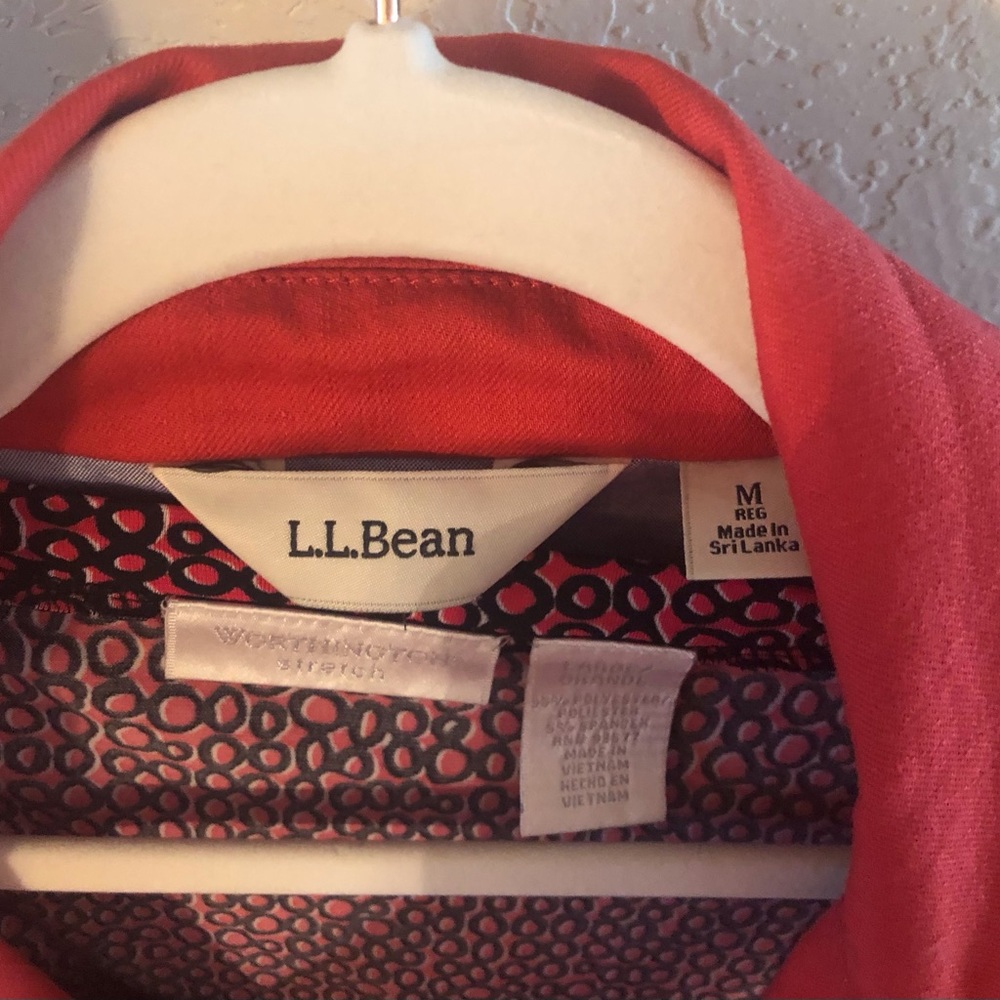 LL Bean Blazer Medium NWOT - Picture 2 of 7
